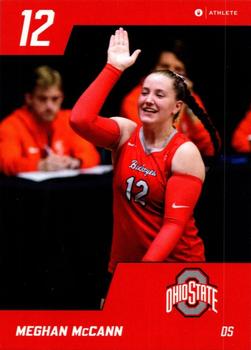 2023 ONIT Athlete Ohio State Buckeyes Volleyball #NNO Meghan McCann Front